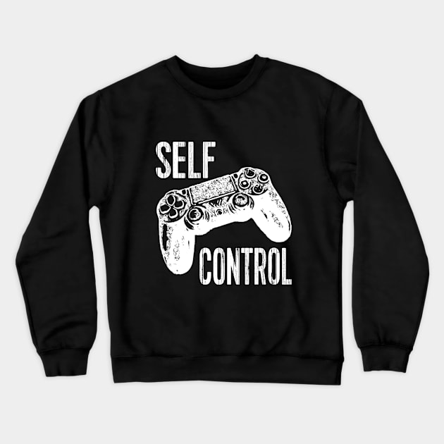 Self Control t-shirt dark Crewneck Sweatshirt by Picfool